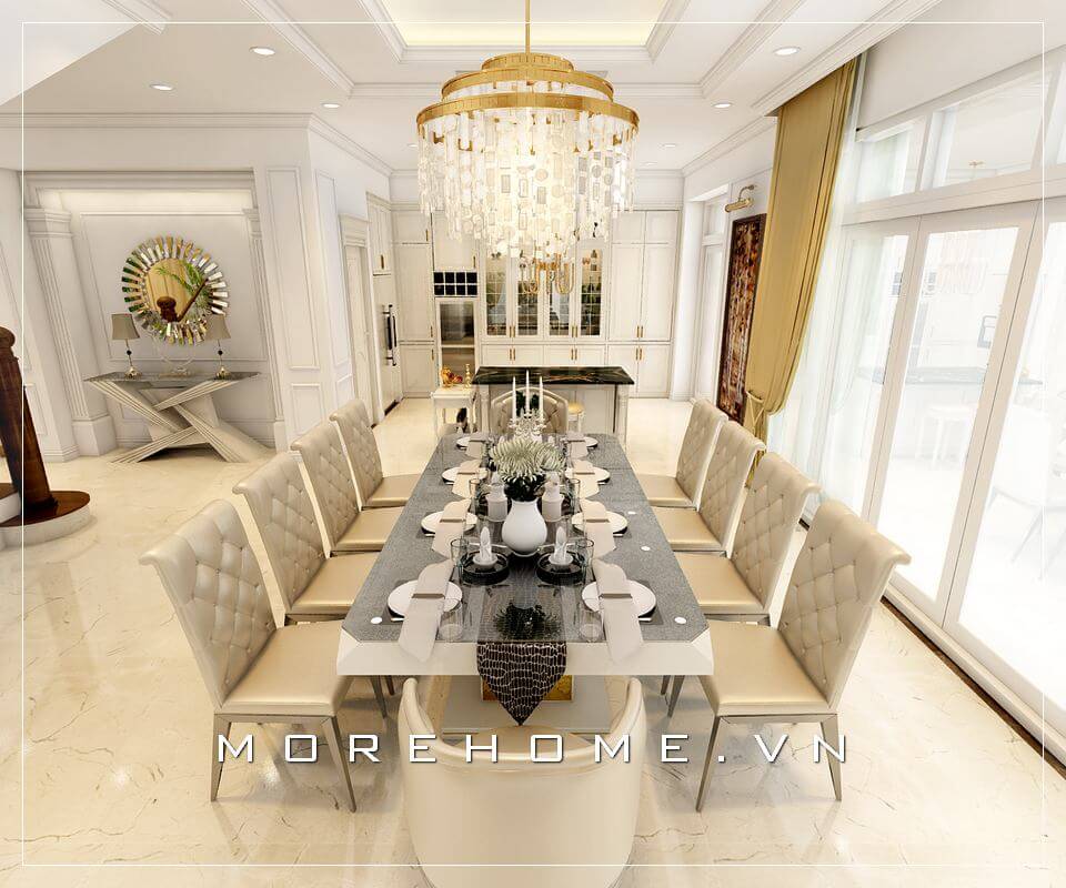 Thiết kế phòng ăn tại Hà Nội